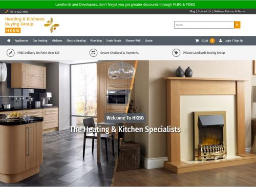 Click Here To Enlarge This Photo Of Heating and Kitchens Website Updated