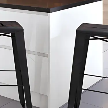 Click Here To Enlarge This Photo Of Jayline Super Gloss Dust Grey 2400X650 Square Panel Jayline