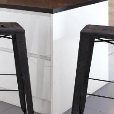 Click Here To Enlarge This Photo Of J Pull Lacarre Gloss White 2400X650 Square Panel Lacarre