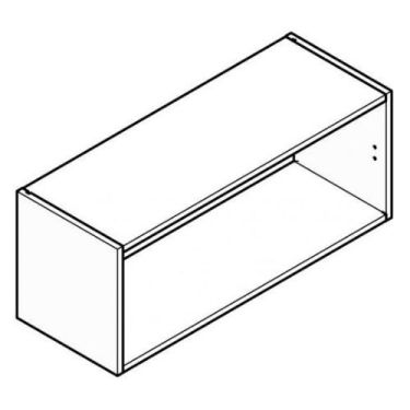 Click Here To Enlarge This Photo Of Single Flatpack Kitchen Cabinet 900 Bridge (Bridging)/ Top Box Unit