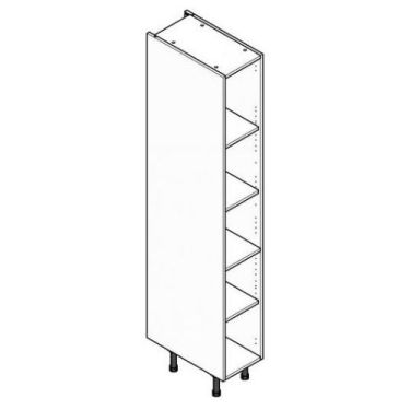Click Here To Enlarge This Photo Of Flatpack Kitchen Cabinet 300mm Larder Tall Unit