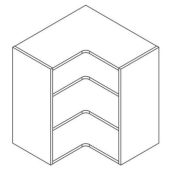 Flatpack Kitchen Cabinet Extra Tall L Corner 650mm Wall Unit