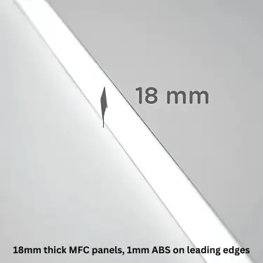 Click Here To Enlarge This Photo Of Flatpack Kitchen Cabinet Extra Tall 1000mm Double Wall Unit