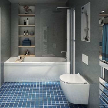 Click Here To Enlarge This Photo Of Oyster Marble Bathroom and Shower Panel