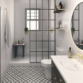 White Frost Bathroom and Shower Panel