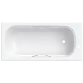 Twyford Celtic Rectangular Bathtub 150cm x 60cm 137L Capacity with Handles - BS1472WH