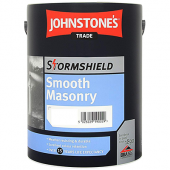 Johnstone’s Trade Stormshield Smooth Masonry Paint Magnolia 5L