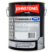Johnstone’s Trade Self Cleaning Masonry Paint Brilliant White 5L