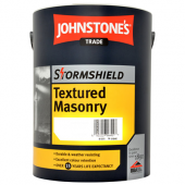 Johnstone’s Trade Stormshield Textured Masonry Paint Advise of Required Colour 5L