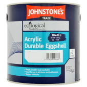 Johnstone’s Trade Acrylic Durable Eggshell Mould Resistant Formula Advise of Required Colour 2.5L