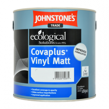 Click Here To Enlarge This Photo Of Johnstone’s Trade Covaplus Vinyl Matt Paint - Advise Required Colour 2.5L