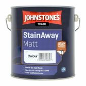 Johnstone’s Trade StainAway Matt Advise of Required Colour 2.5L
