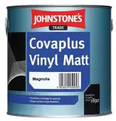 Johnstone’s Trade Covaplus Vinyl Matt Paint Magnolia 2.5L - 301454