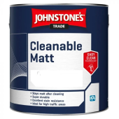 Johnstone’s Trade Cleanable Matt Brilliant White 2.5L 386537