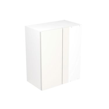 Click Here To Enlarge This Photo Of Kitchen Kit Flatpack Slab Super Gloss White 600 Wall Unit Blind Corner - FKKF0016
