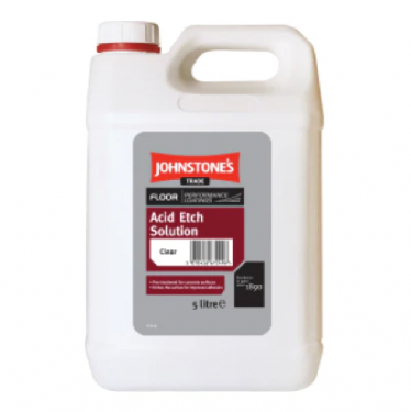 Click Here To Enlarge This Photo Of Johnstone’s Trade Acid Etch Solution Clear 5L