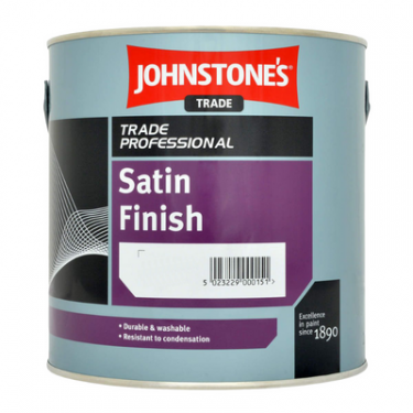 Click Here To Enlarge This Photo Of Johnstone’s Trade Satin Finish Advise of Required Colour 2.5L