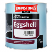 Johnstone’s Trade Eggshell (Oil Based) Brilliant White 2.5L