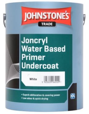 Click Here To Enlarge This Photo Of Johnstone’s Trade Joncryl Water Based Primer Undercoat White 5L