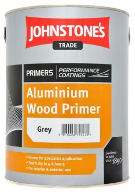 Click Here To Enlarge This Photo Of Johnstone’s Trade Aluminium Wood Primer Grey 2.5L