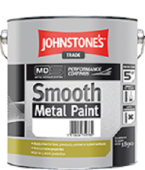 Johnstone’s Trade Smooth Metal Paint Black 2.5L