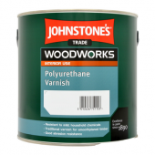 Johnstone’s Trade Woodworks Quick Dry Polyurethane Varnish Clear 2.5L