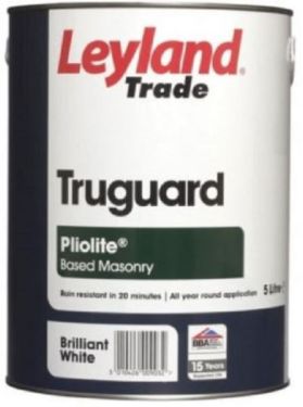 Click Here To Enlarge This Photo Of Leyland Trade Truguard Pliolite Masonry 5L - Advise of Required Colour