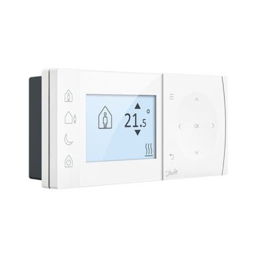 Click Here To Enlarge This Photo Of Danfoss TPOne RF + RX1-S Programmable Room Thermostat With Receiver 087N785400
