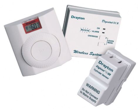 Click Here To Enlarge This Photo Of Drayton Digistat+ CF RF Cylinder Thermostat Plus Pack 13616