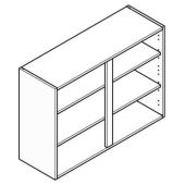 Flatpack Kitchen Cabinet 1000mm Double Wall Unit
