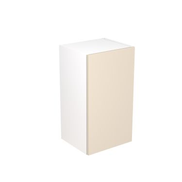 Click Here To Enlarge This Photo Of Kitchen Kit Flatpack Slab Super Gloss Cashmere 400 Wall Unit - FKKF0112