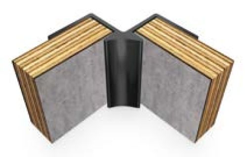 Click Here To Enlarge This Photo Of Typ A Int Corner 2450Mm Satin Anodised