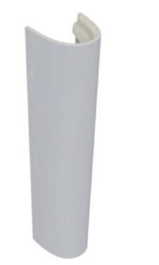 Click Here To Enlarge This Photo Of Armitage Shanks Sandringham 21 550mm Wide Basin 2 Tap Hole & Full Pedestal  E895101 & E897601