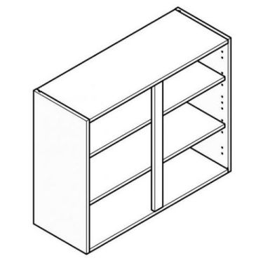 Click Here To Enlarge This Photo Of Flatpack Kitchen Cabinet 900mm Doubled Wall Unit