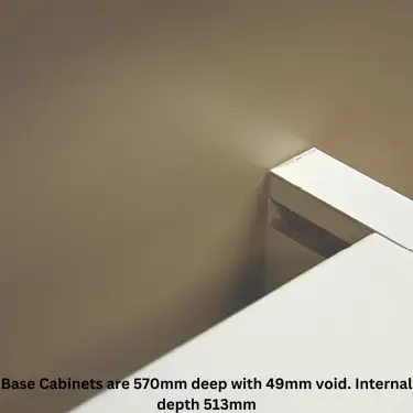 Click Here To Enlarge This Photo Of Flatpack Kitchen Cabinet 900mm Doubled Wall Unit