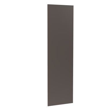 Click Here To Enlarge This Photo Of Kitchen Kit Flatpack Slab Super Gloss Graphite 2400 Panel Larder - FKKF0430