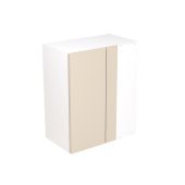 Kitchen Kit Flatpack Slab Ultra Matt Cashmere 600 Wall Unit Blind Corner - FKKF0616