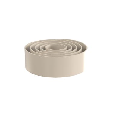 Click Here To Enlarge This Photo Of Kitchen Kit Flatpack Slab Ultra Matt Cashmere 10M Cabinet Edging Tape - FKKF0625