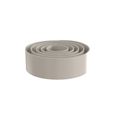 Click Here To Enlarge This Photo Of Kitchen Kit Flatpack Slab Ultra Matt Light Grey 10M Cabinet Edging Tape - FKKF0725