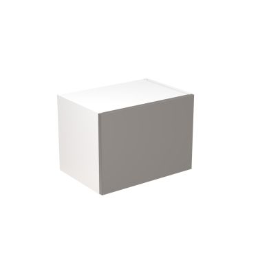 Click Here To Enlarge This Photo Of Kitchen Kit Flatpack Slab Ultra Matt Dust Grey 500 Wall Unit Bridge - FKKF0818