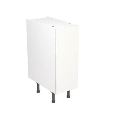 Click Here To Enlarge This Photo Of Kitchen Kit Value Slab Matt White 300 Base Unit - FKKM1001