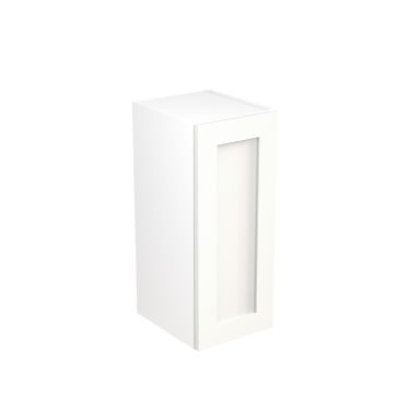 Click Here To Enlarge This Photo Of Kitchen Kit Flatpack Shaker Ultra Matt White 300 Wall Unit - FKKH0511