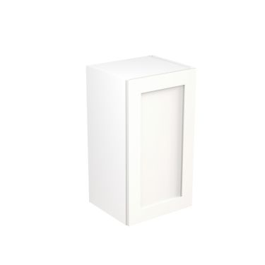Click Here To Enlarge This Photo Of Kitchen Kit Flatpack Shaker Ultra Matt White 400 Wall Unit - FKKH0512