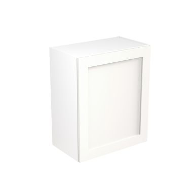 Click Here To Enlarge This Photo Of Kitchen Kit Flatpack Shaker Ultra Matt White 600 Wall Unit - FKKH0514