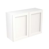 Kitchen Kit Flatpack Shaker Ultra Matt White 1000 Wall Unit - FKKH0515