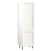 Kitchen Kit Flatpack Shaker Ultra Matt White 600 Tall Unit Fridge&Freezer 70/30 - FKKH0522