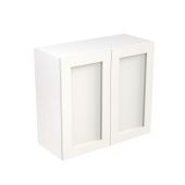 Kitchen Kit Flatpack Shaker Ultra Matt White 800 Wall Unit - FKKH0538