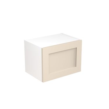 Click Here To Enlarge This Photo Of Kitchen Kit Flatpack Shaker Ultra Matt Cashmere 500 Wall Unit Bridge - FKKH0618