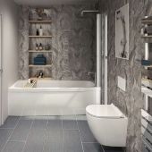 Toffee Marble Bathroom and Shower Panel