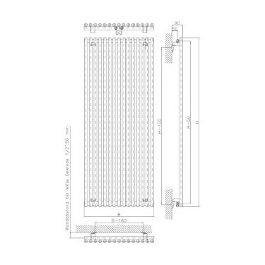 Click Here To Enlarge This Photo Of Eucotherm Gaja Vertical Tube Designer Radiators
